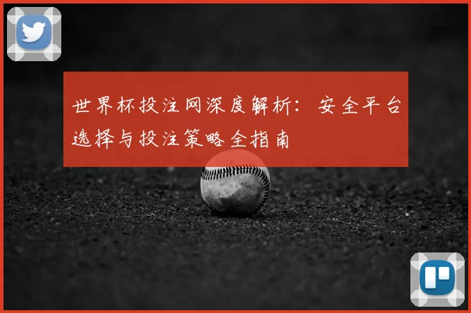 世界杯投注网深度解析:安全平台选择与投注策略全指南