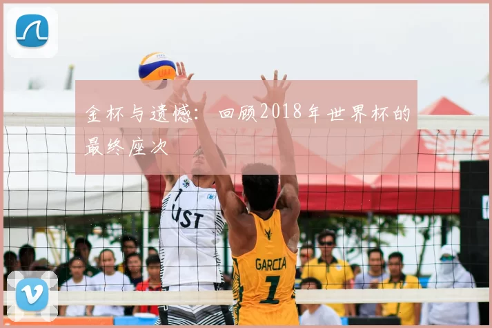 金杯与遗憾:回顾2018年世界杯的最终座次