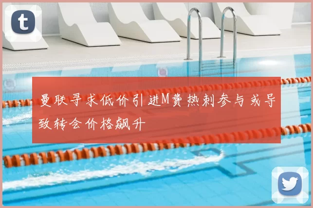 曼联寻求低价引进M费热刺参与或导致转会价格飙升