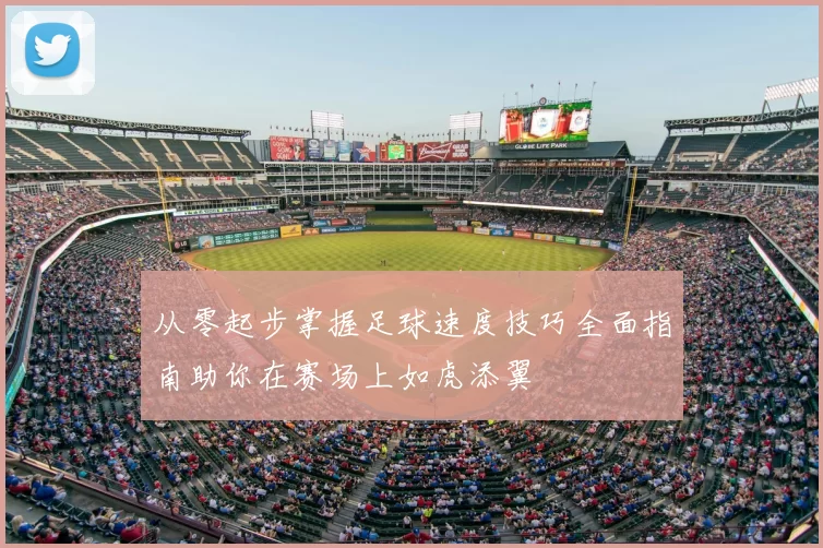 从零起步掌握足球速度技巧全面指南助你在赛场上如虎添翼